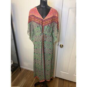 Anthropologie Vanessa Virginia Chama Kaftan Maxi Dress in Size Small